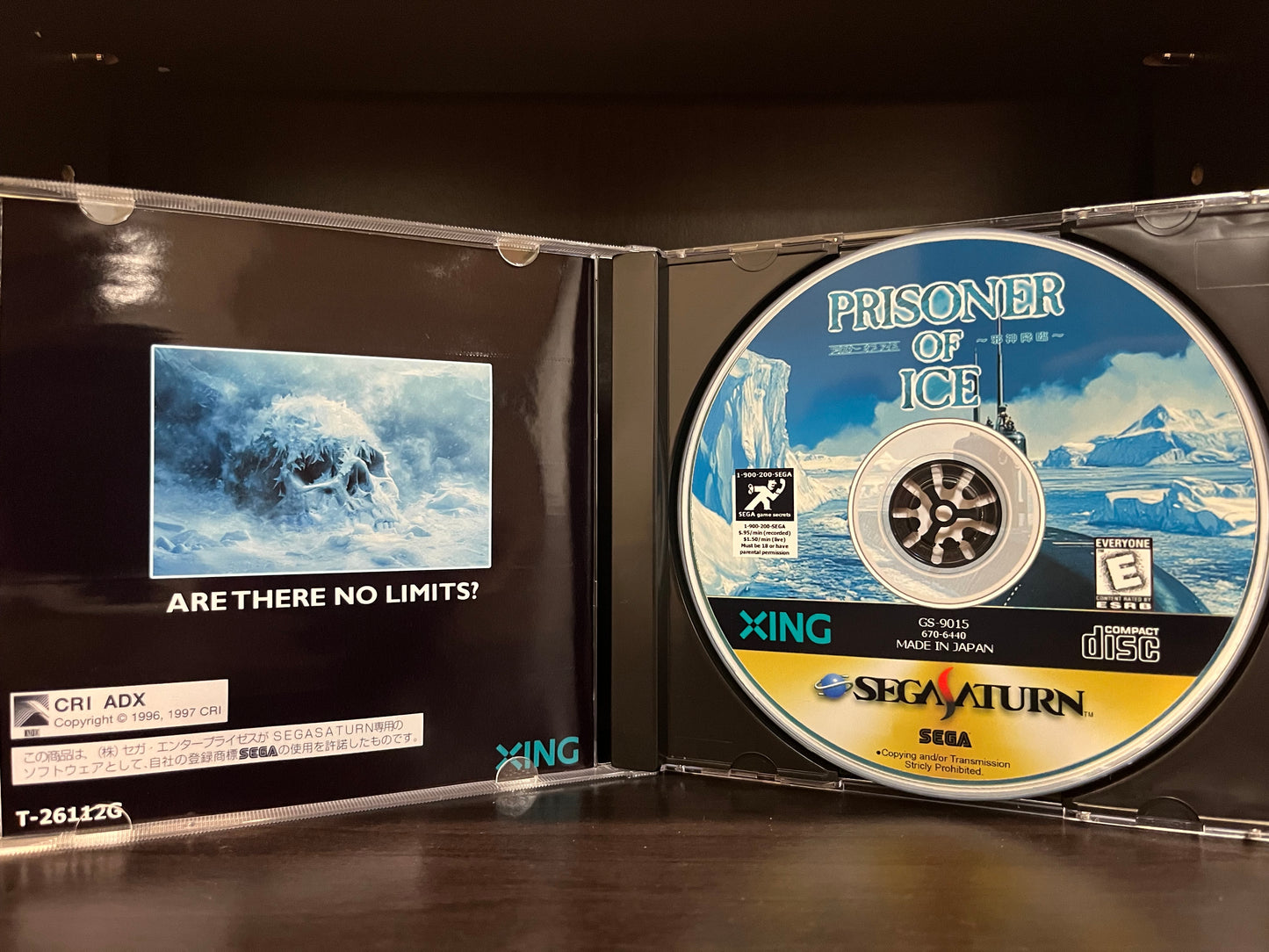 Prisoner of Ice (English Translation)  [Sega Saturn] Reproduction