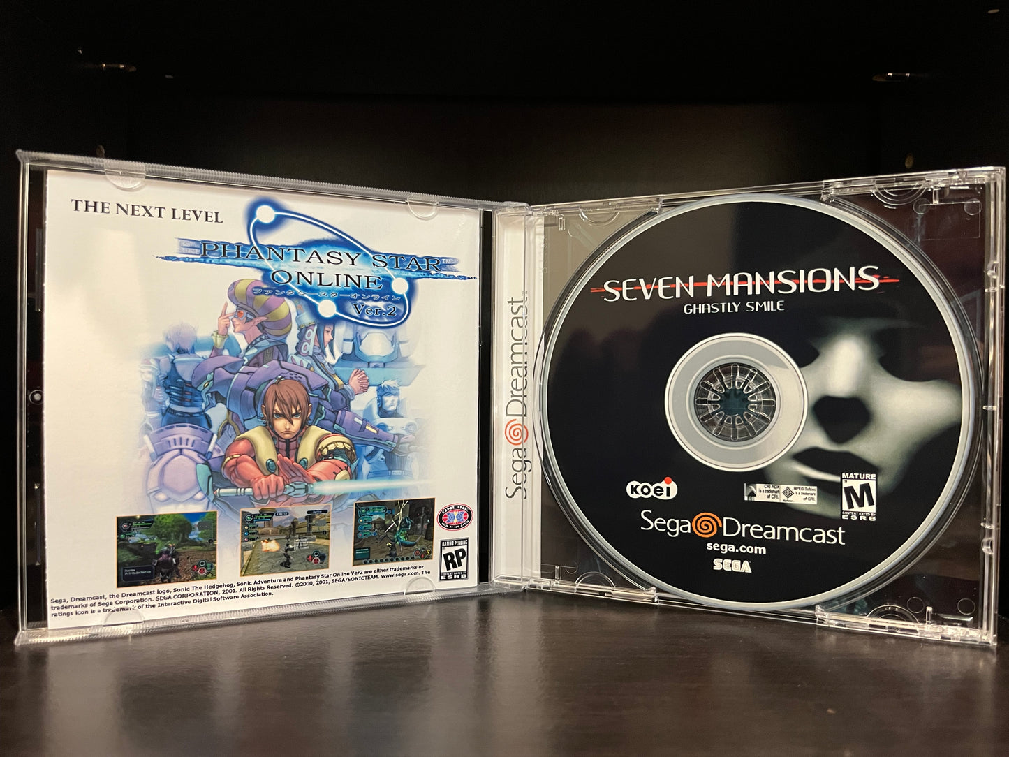 Seven Mansions (English Translation) [Sega Dreamcast] Reproduction