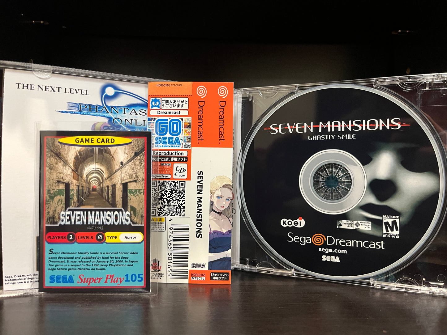 Seven Mansions (English Translation) [Sega Dreamcast] Reproduction