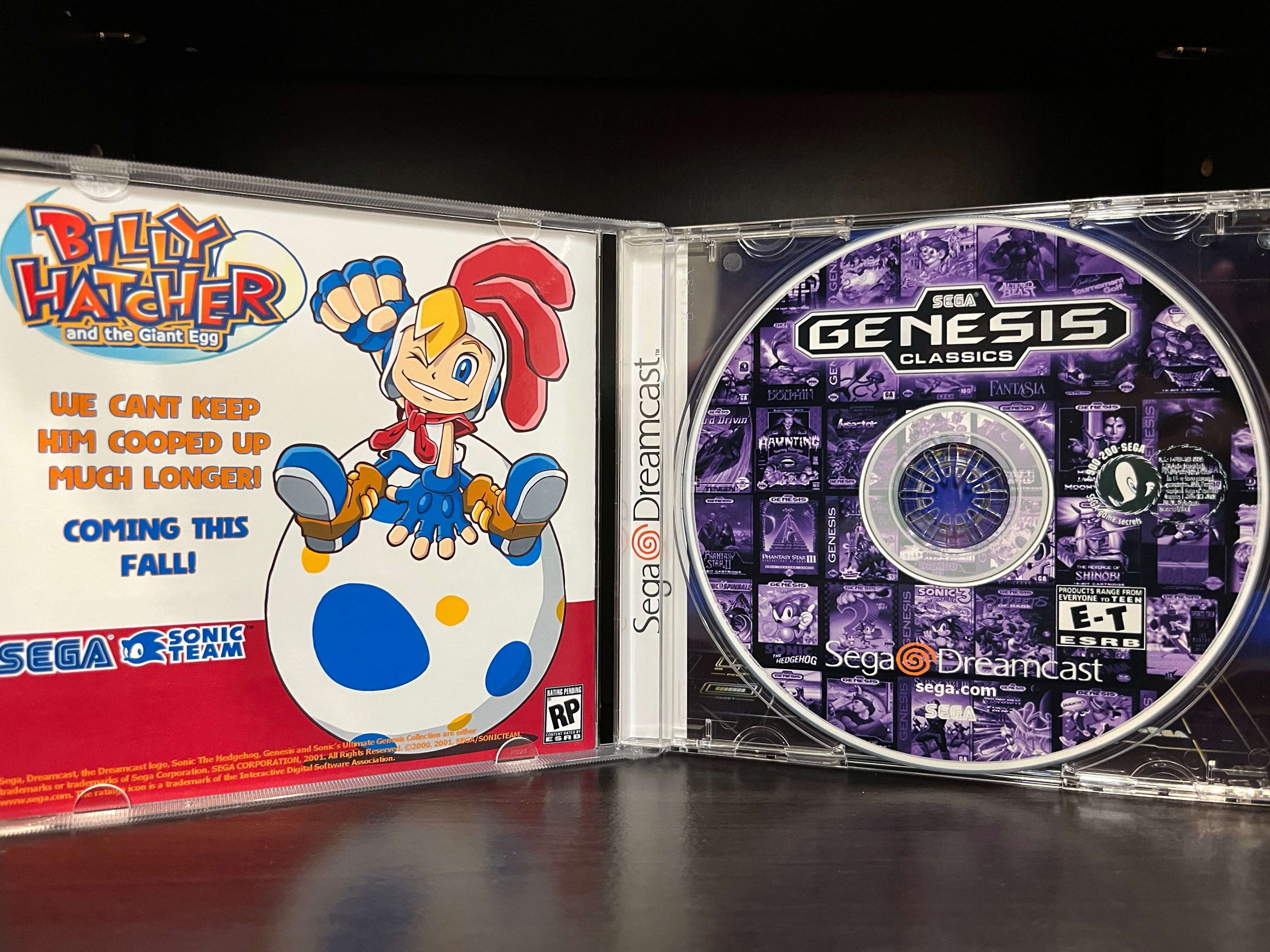 Sega Genesis Classics [Sega Dreamcast] Reproduction – Nights Into