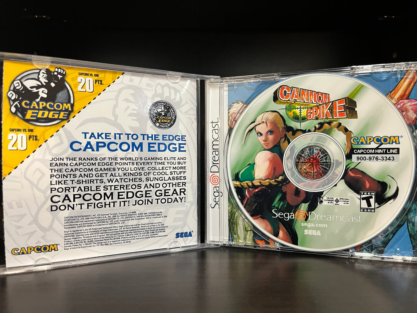 Cannon Spike [Sega Dreamcast] Reproduction