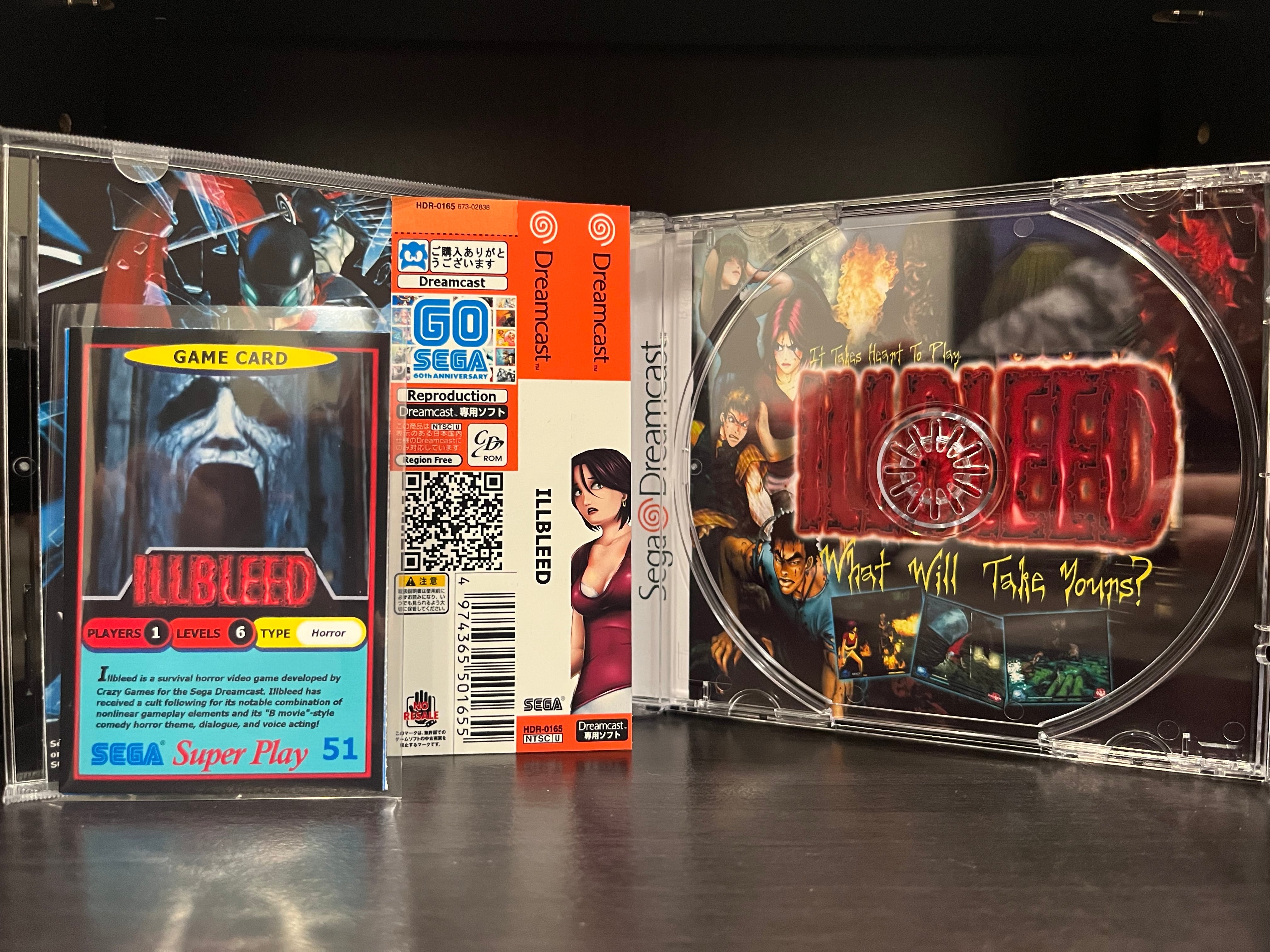 ドリームキャストソフト　ILLBLEED Illbleed - Wikipedia