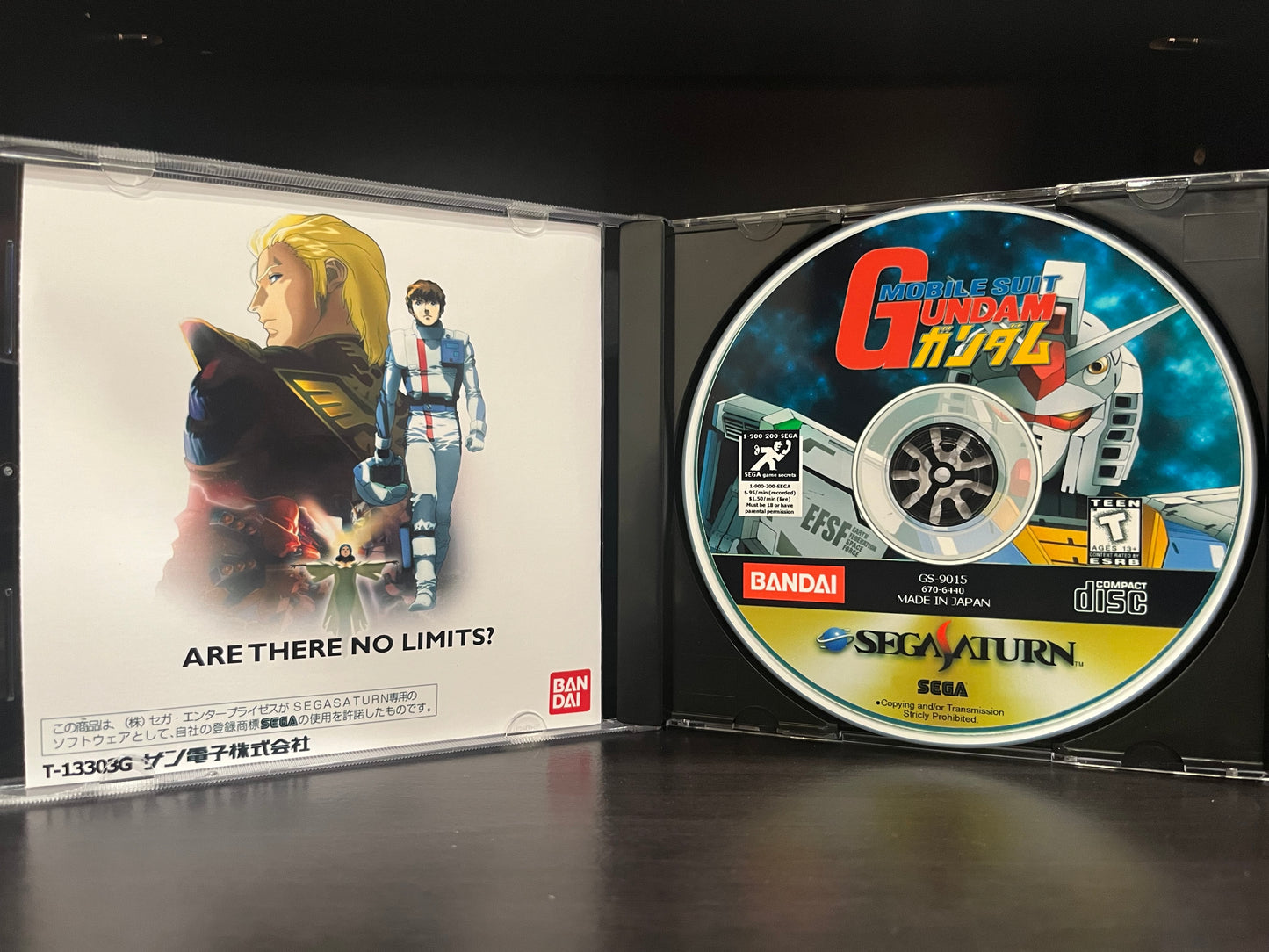 Mobile Suit Gundam (English Translation)  [Sega Saturn] Reproduction