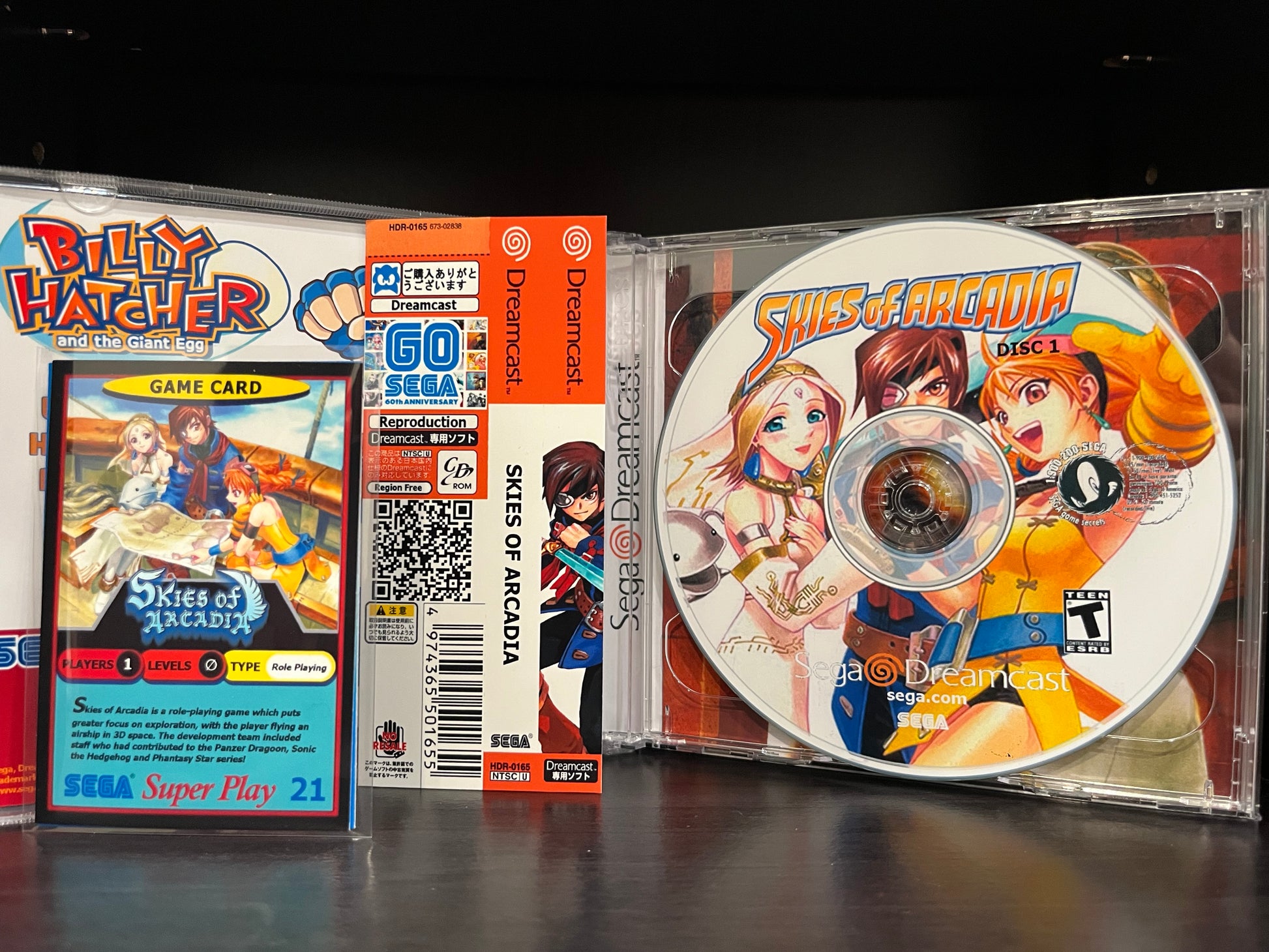 Skies of arcadia dreamcast d'occasion - Jeux vidéo Skies of arcadia dreamcast d'occasion - Jeux vidéo