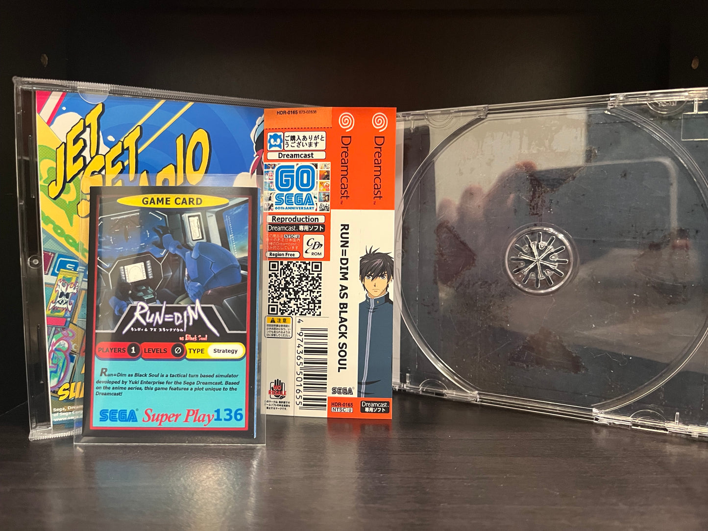 Run=Dim as Black Soul (English Translation) [Sega Dreamcast] Reproduction