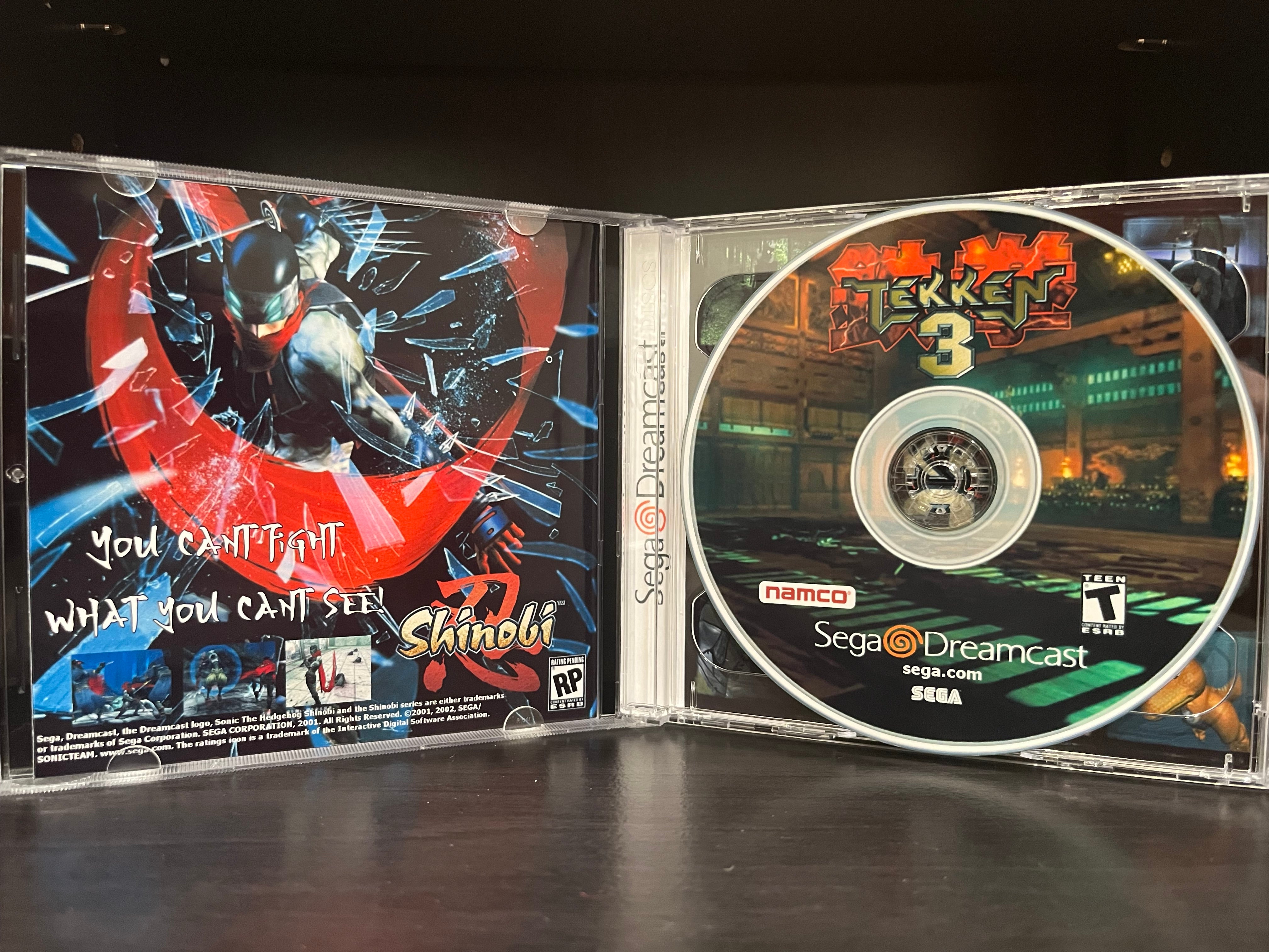 Tekken 3 [Sega Dreamcast] Reproduction – Nights Into Dream