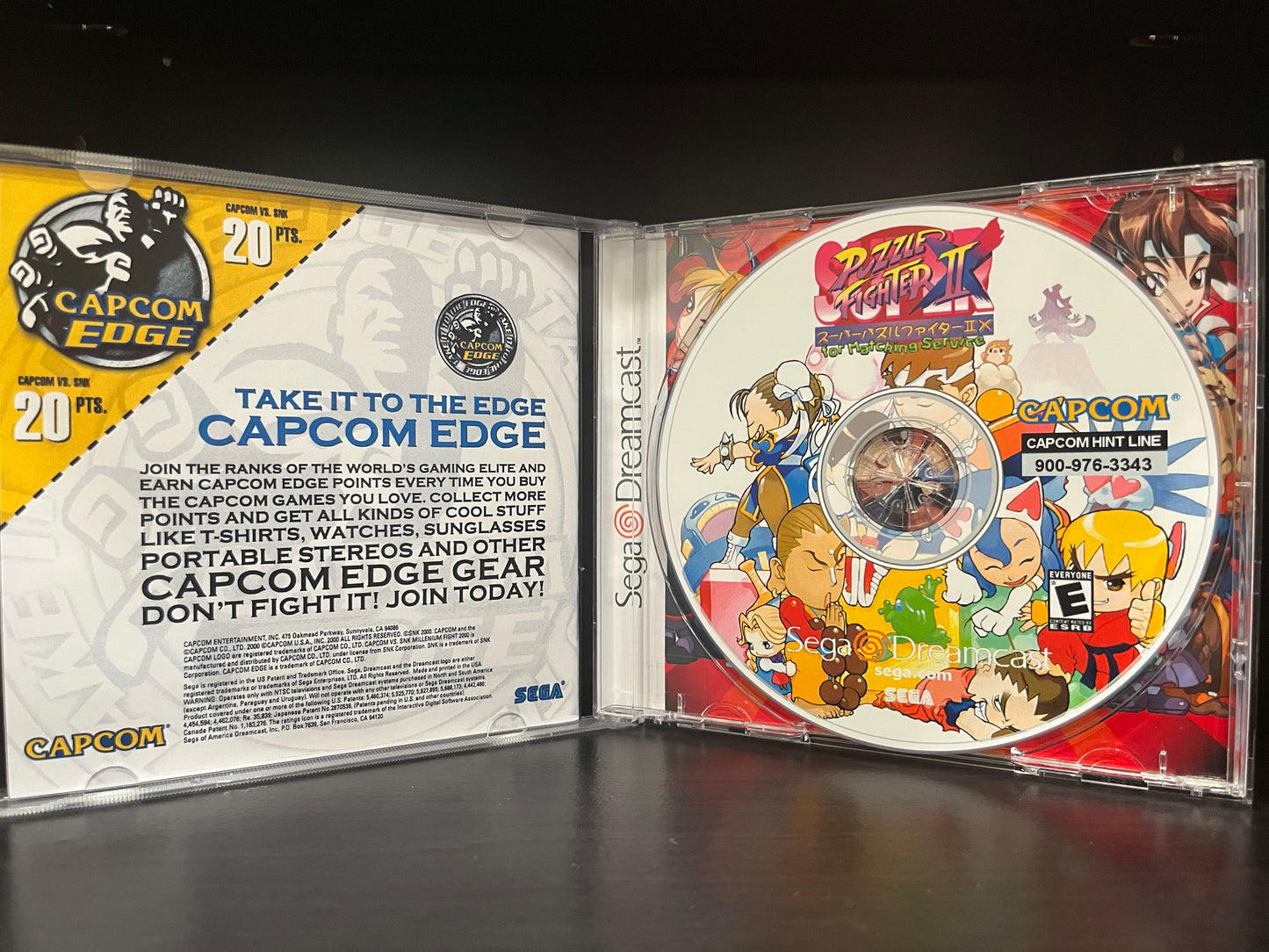 Super Puzzle Fighter II X [Sega Dreamcast] Reproduction