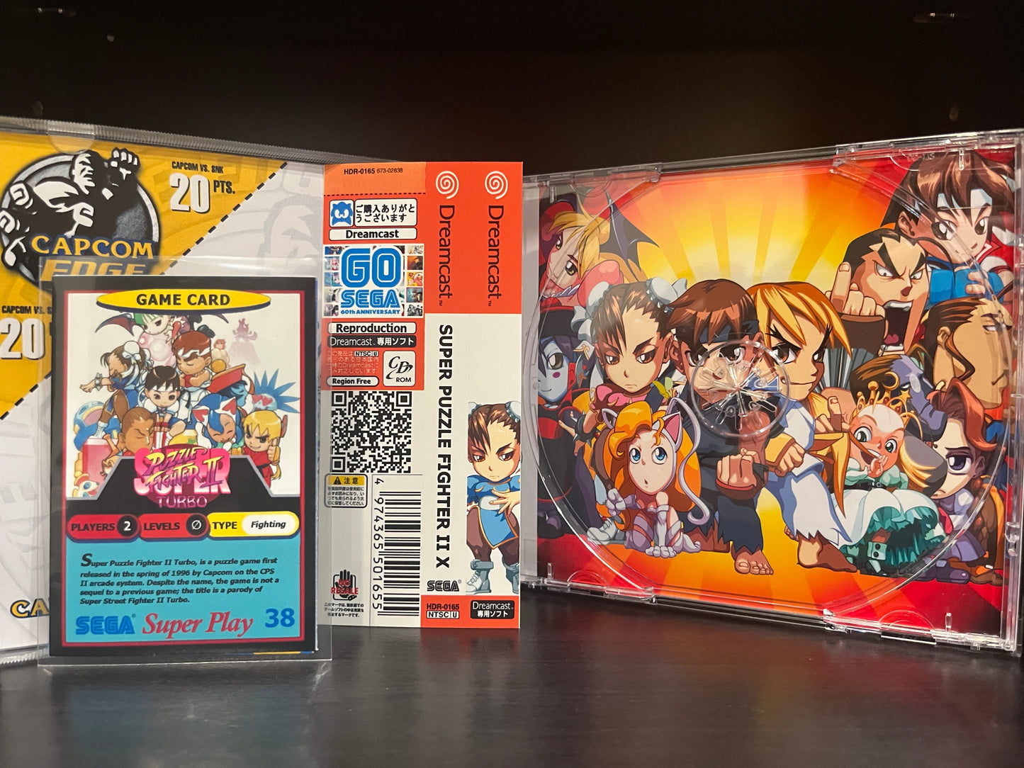 Super Puzzle Fighter II X [Sega Dreamcast] Reproduction