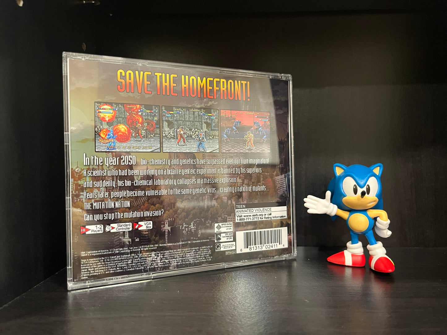 Mutation Nation [Sega Dreamcast] Reproduction