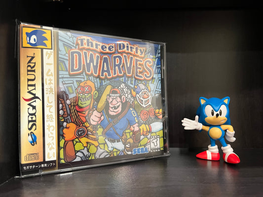 Three Dirty Dwarves [Sega Saturn] Reproduction