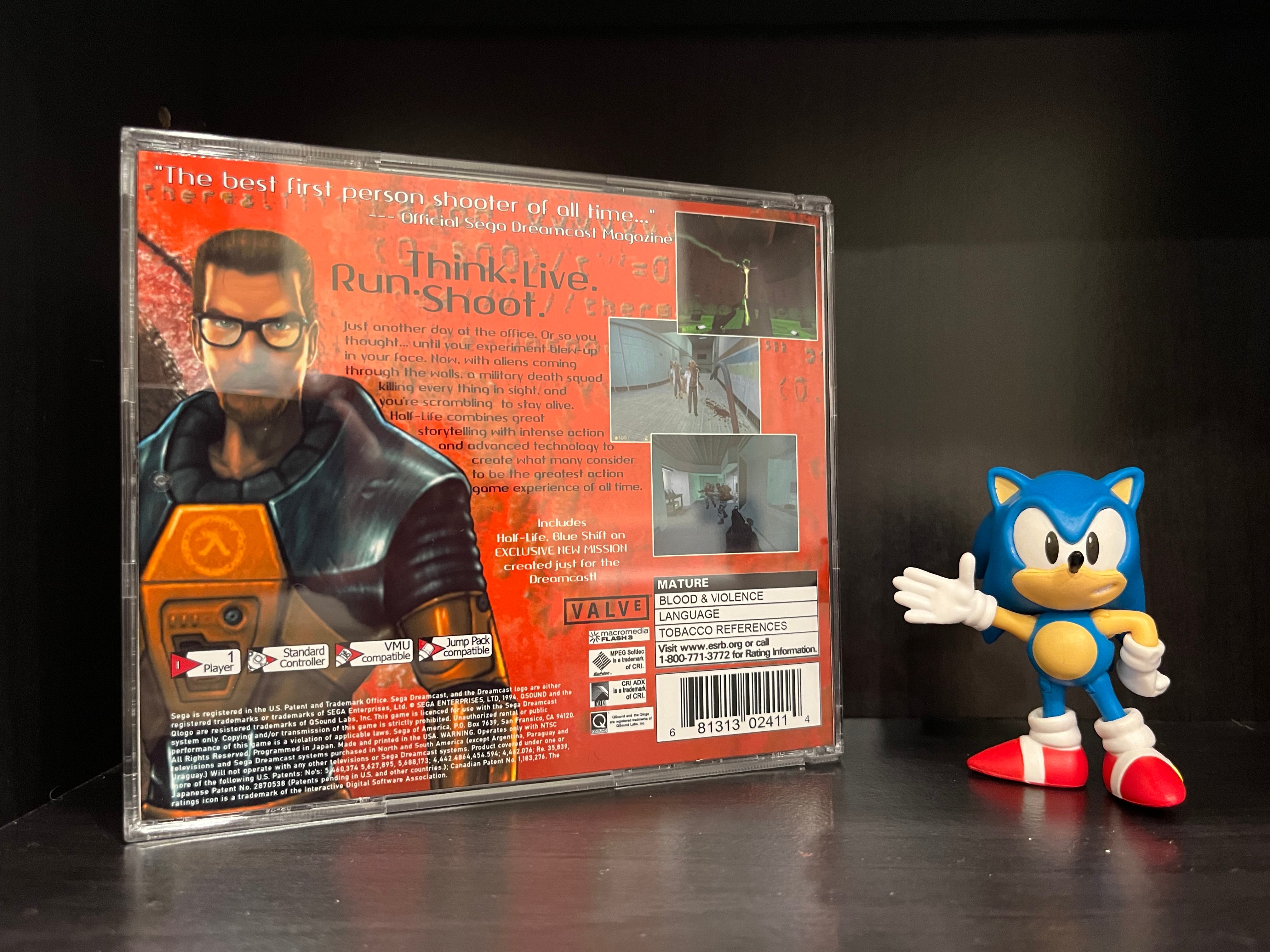 Half-Life [Sega Dreamcast] Reproduction – Nights Into Dream