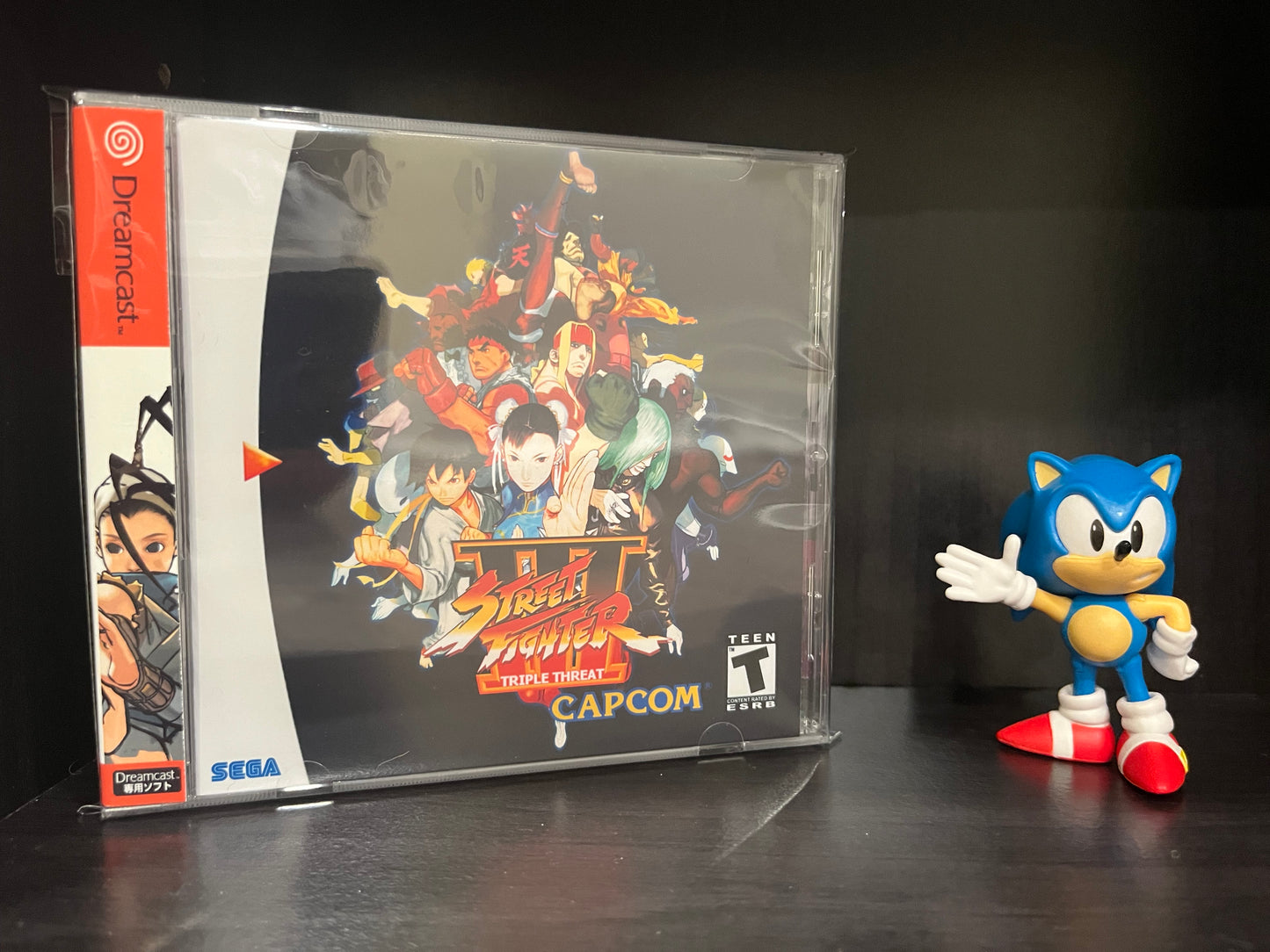 Street Fighter III: Triple Threat [Sega Dreamcast] Reproduction