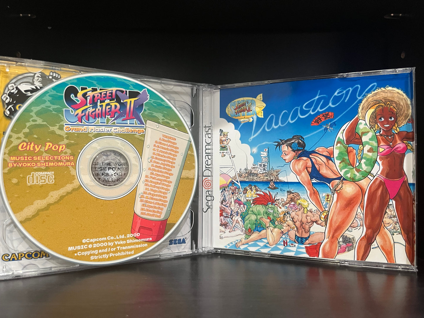 Super Street Fighter II X: City Pop Edition [Sega Dreamcast] Reproduction