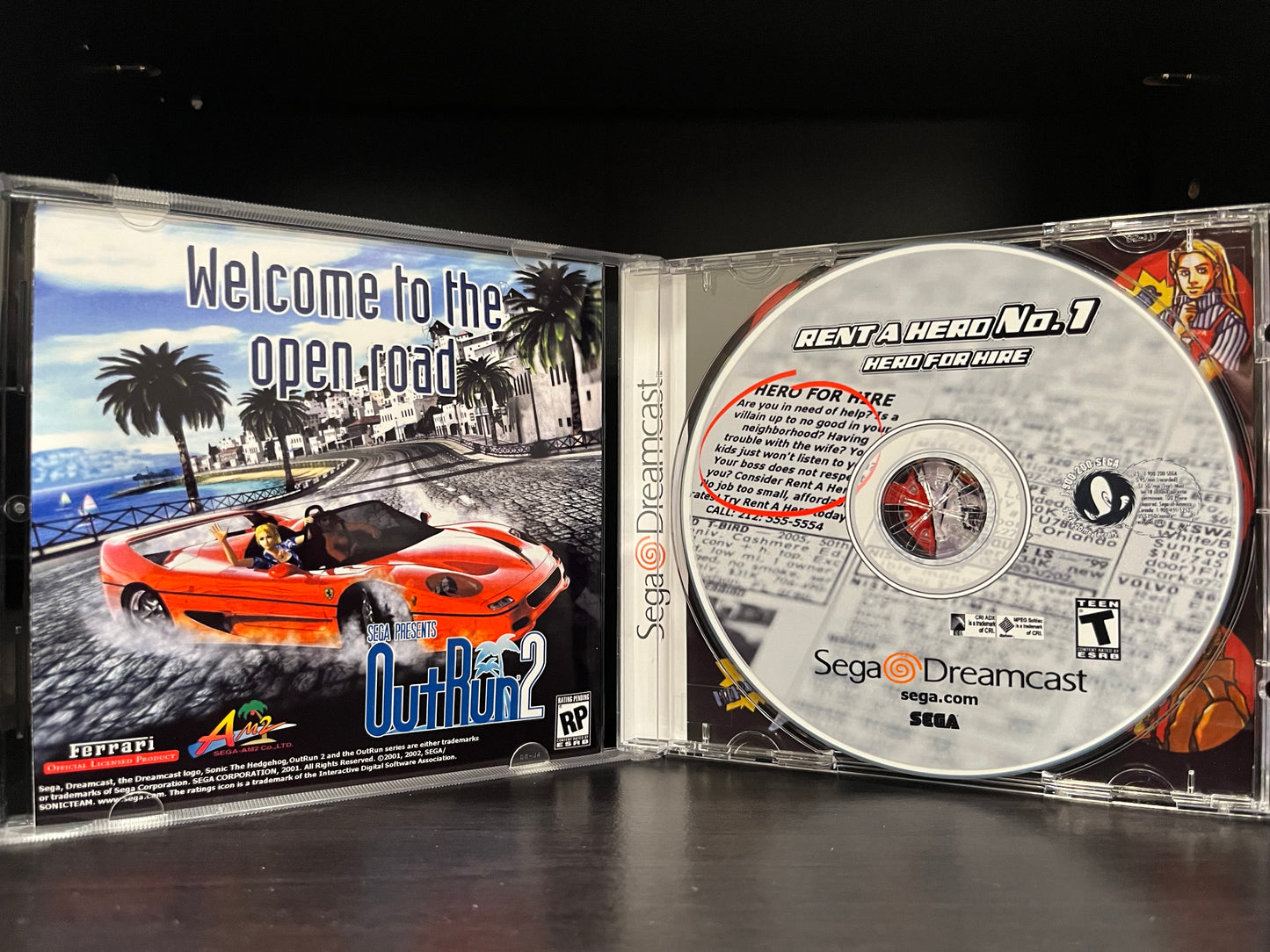 Rent A Hero (English Translation) [Sega Dreamcast] Reproduction