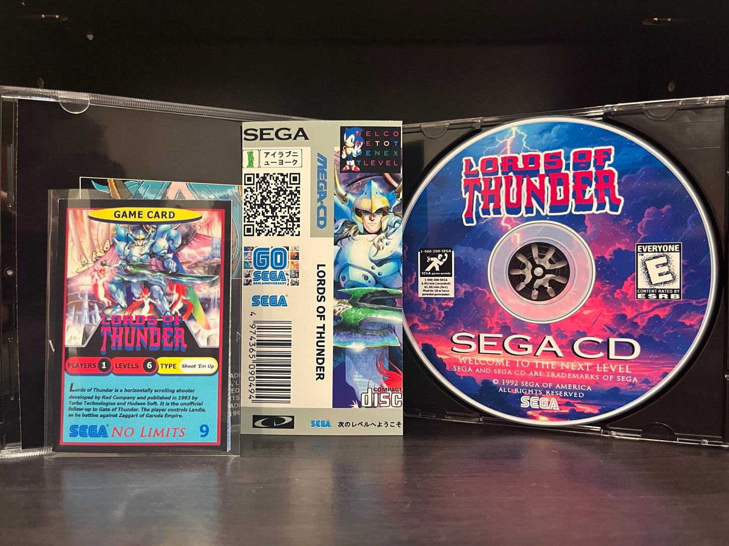 Lords of Thunder [Sega CD] Reproduction