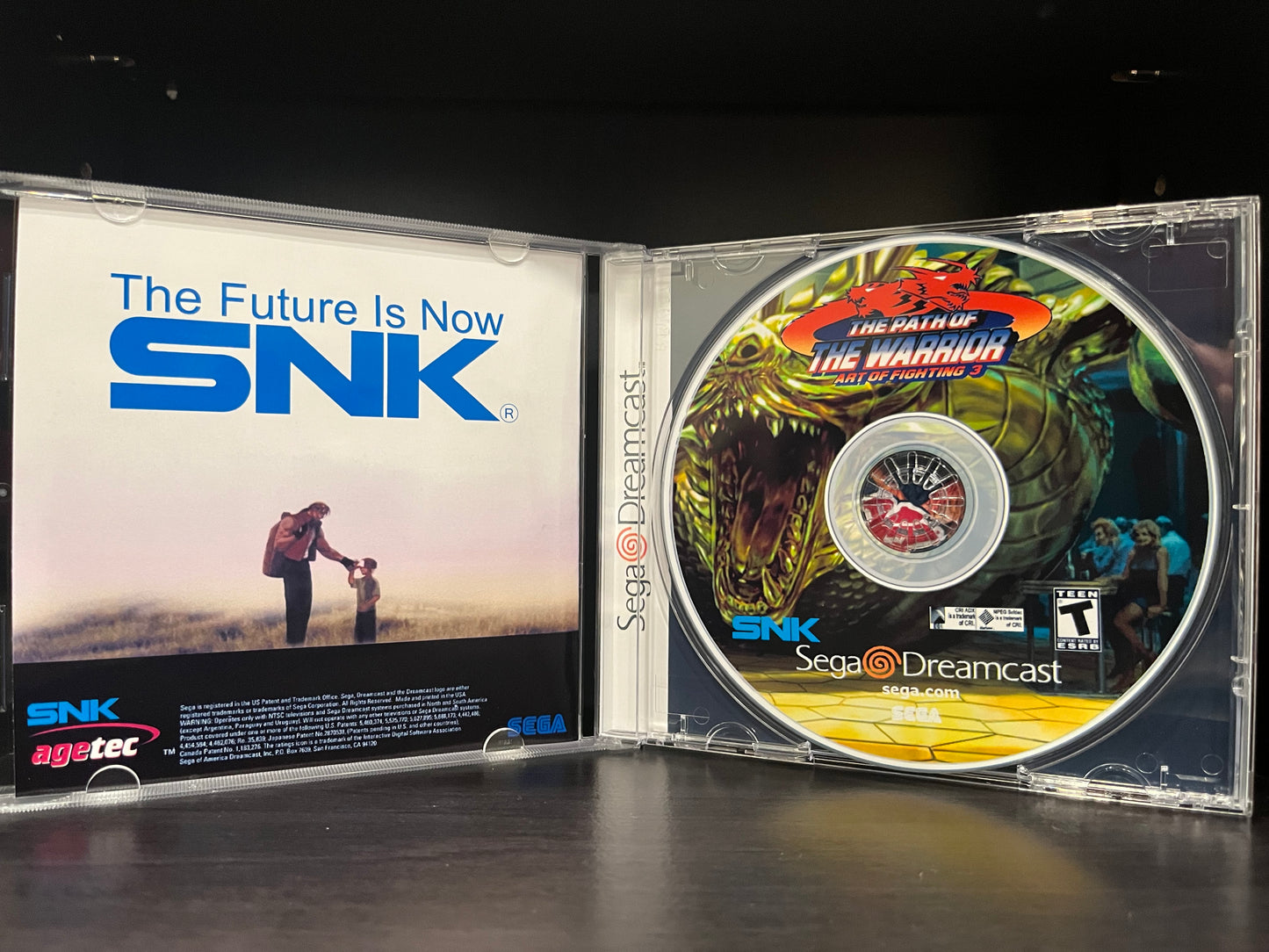 Art of Fighting 3: The Path of the Warrior [Sega Dreamcast] Reproduction