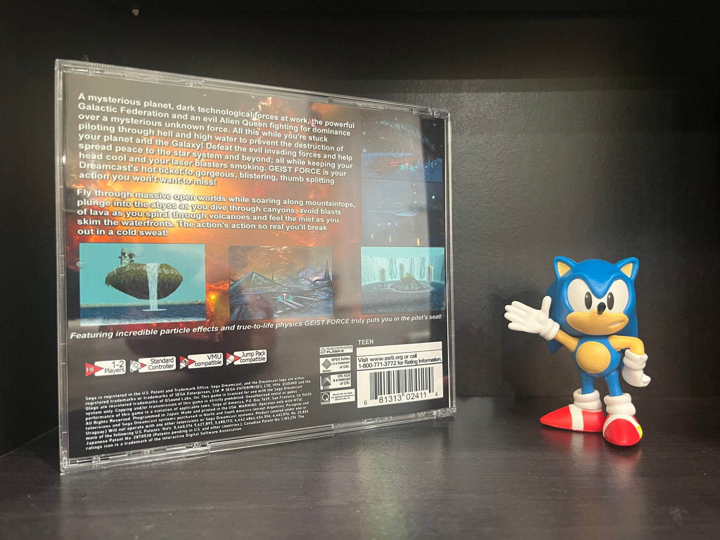Geist Force [Sega Dreamcast] Reproduction