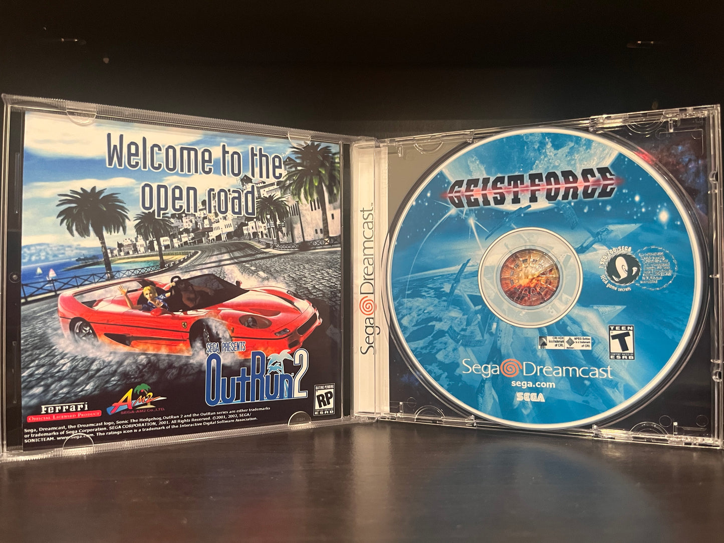 Geist Force [Sega Dreamcast] Reproduction