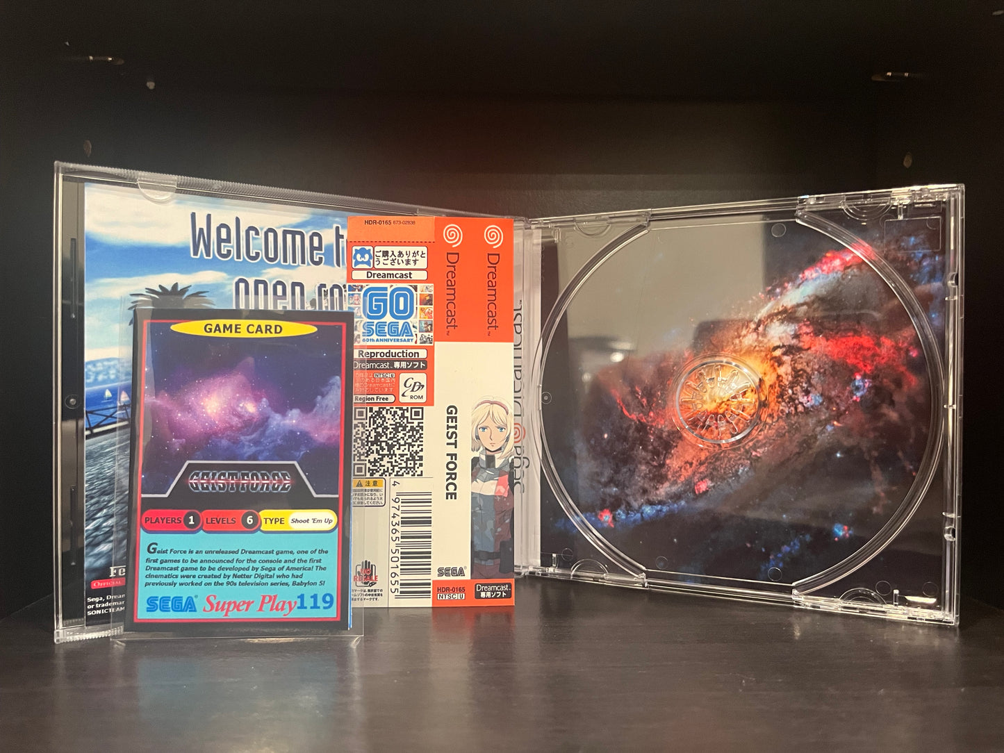 Geist Force [Sega Dreamcast] Reproduction