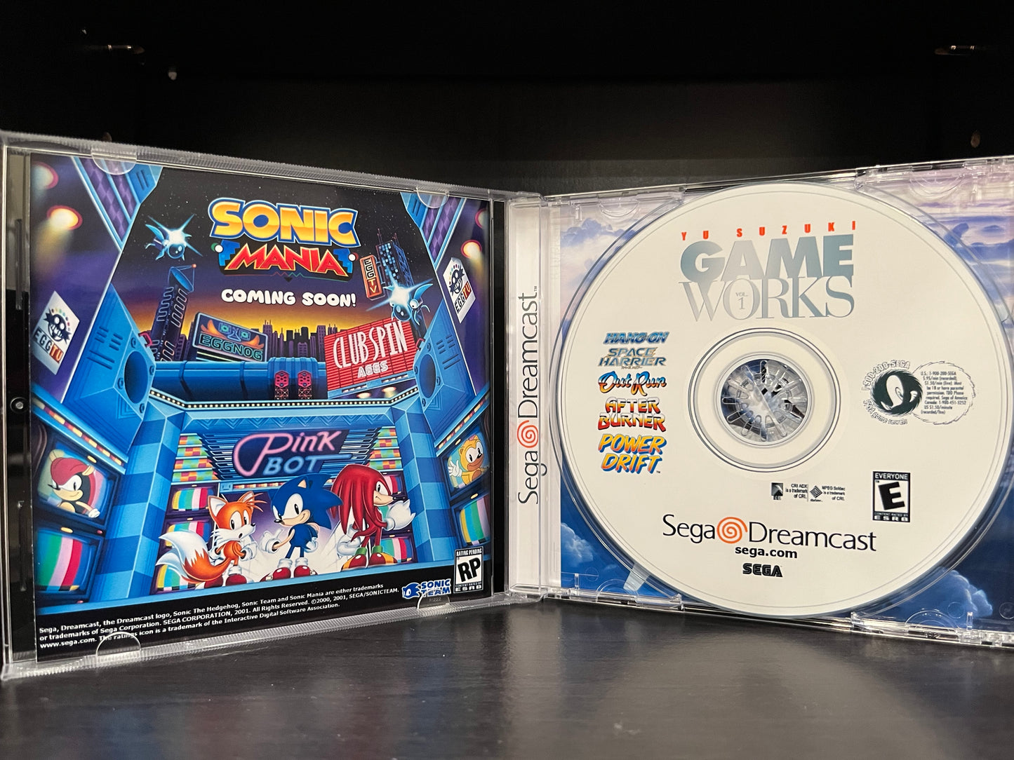 Yu Suzuki Game Works [Sega Dreamcast] Reproduction