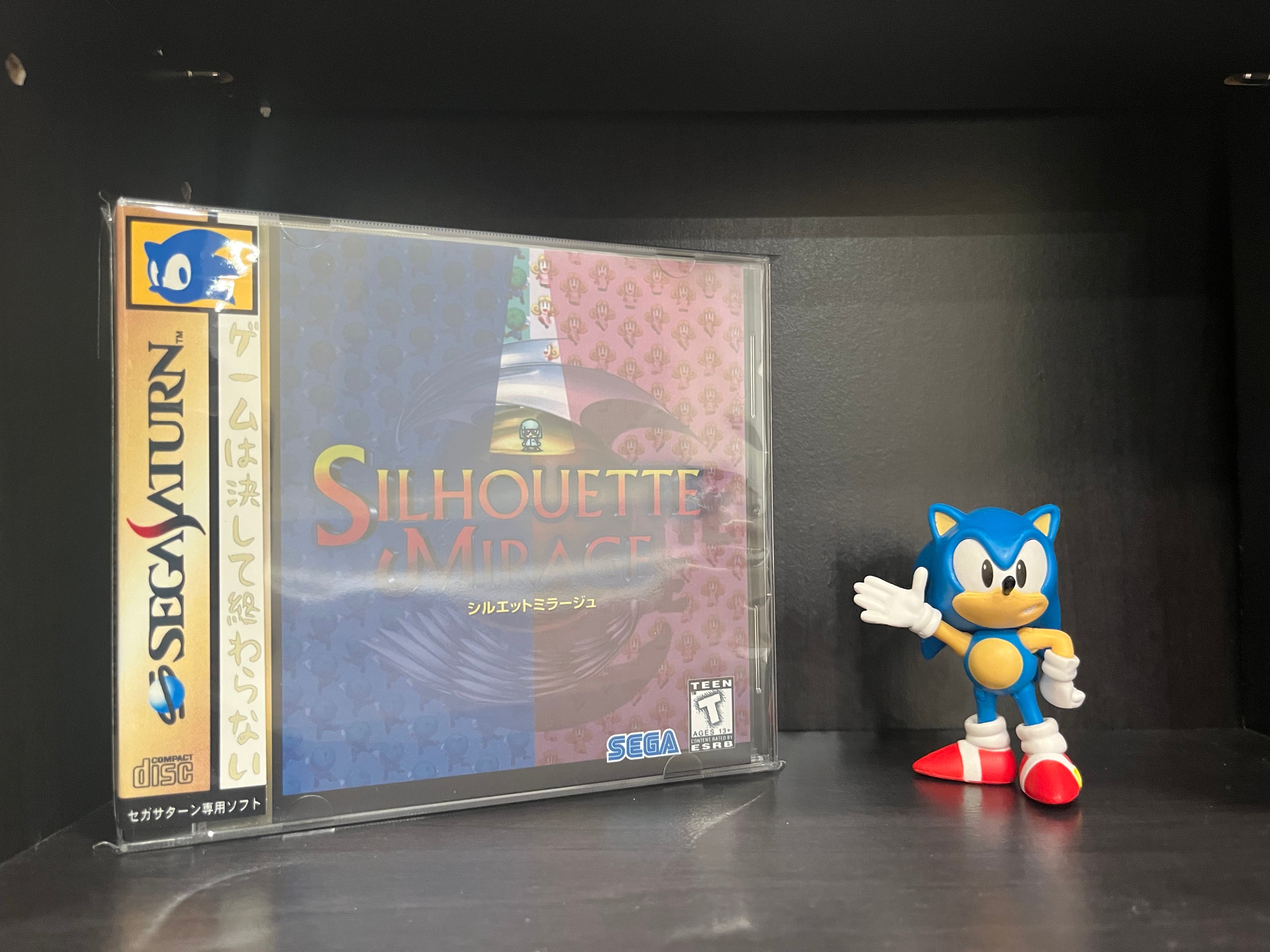 【絶版・未開封】 Mirage/ミラージュスターター 英語版 Silhouette Mirage (English Translation) [Sega Saturn] Reproduction