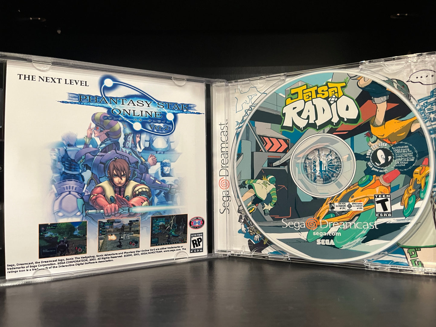 Jet Set Radio [Sega Dreamcast] Reproduction