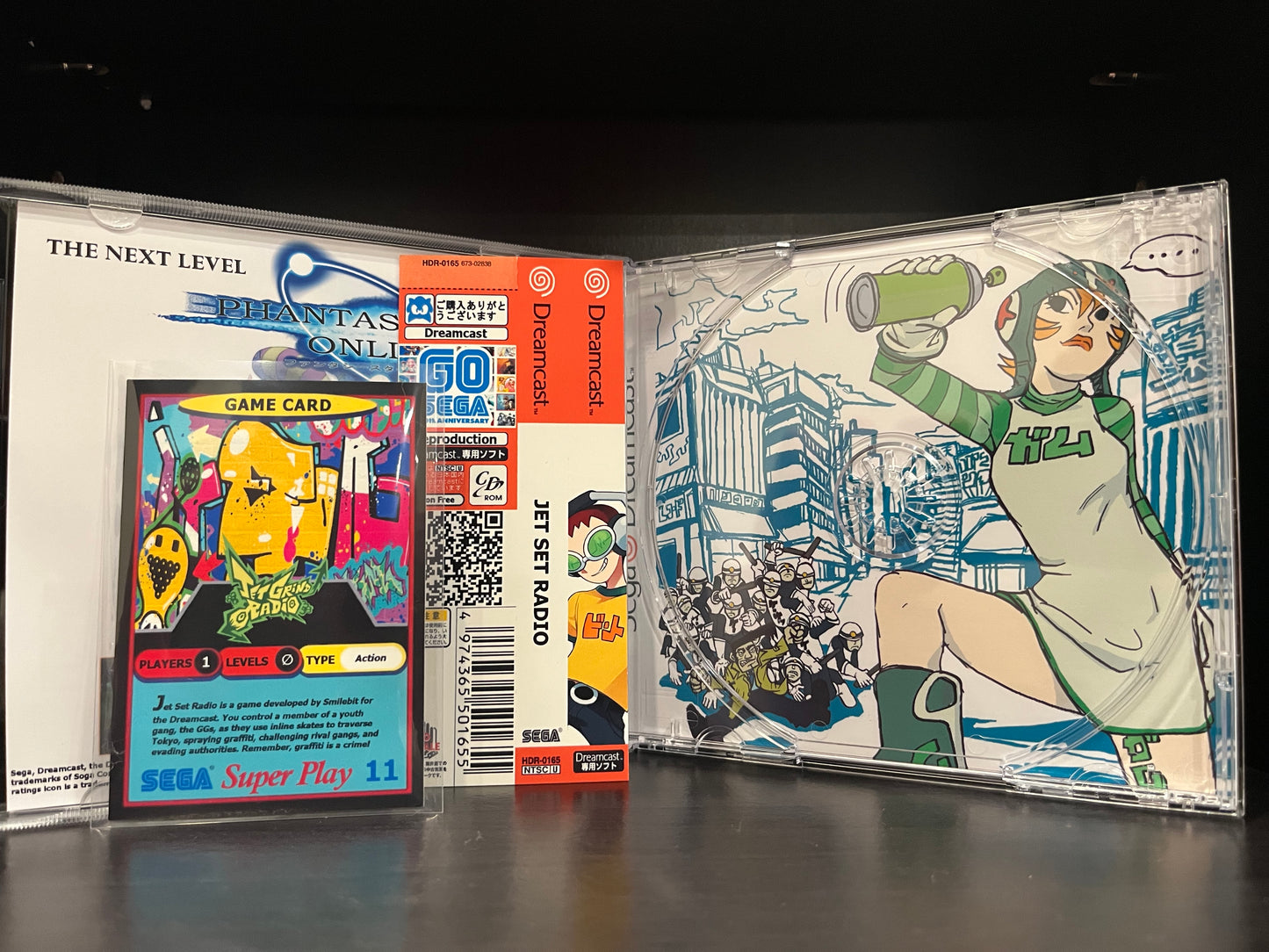 Jet Set Radio [Sega Dreamcast] Reproduction
