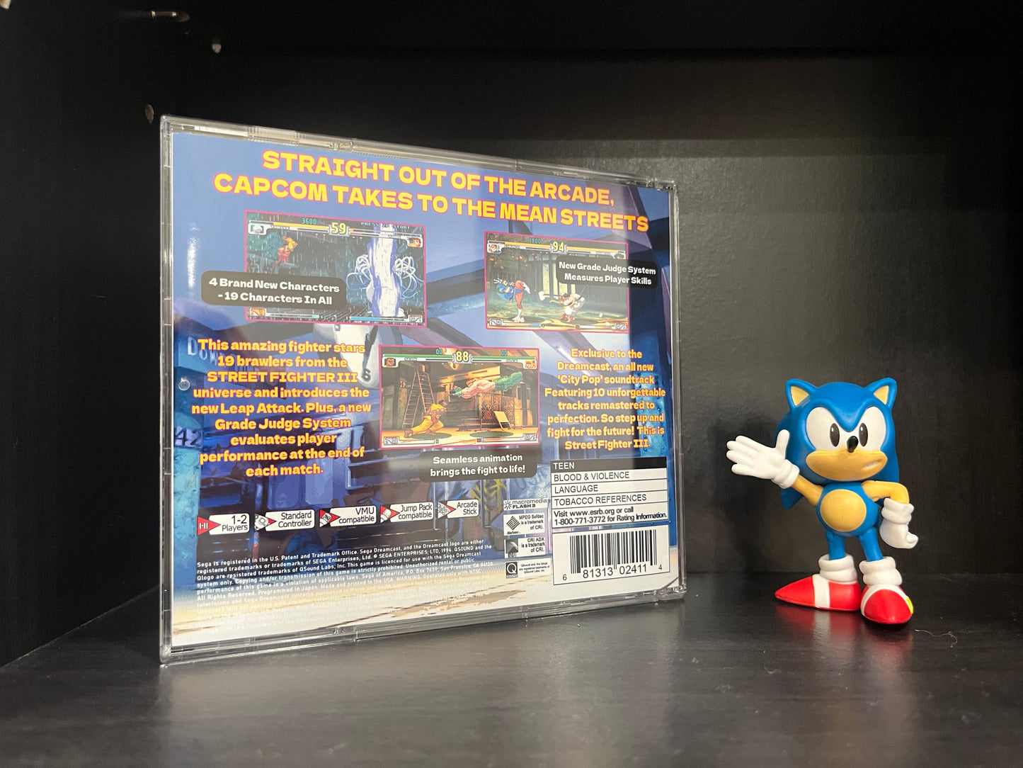 Street Fighter III: Third Strike 'City Pop Edition' [Sega Dreamcast] Reproduction