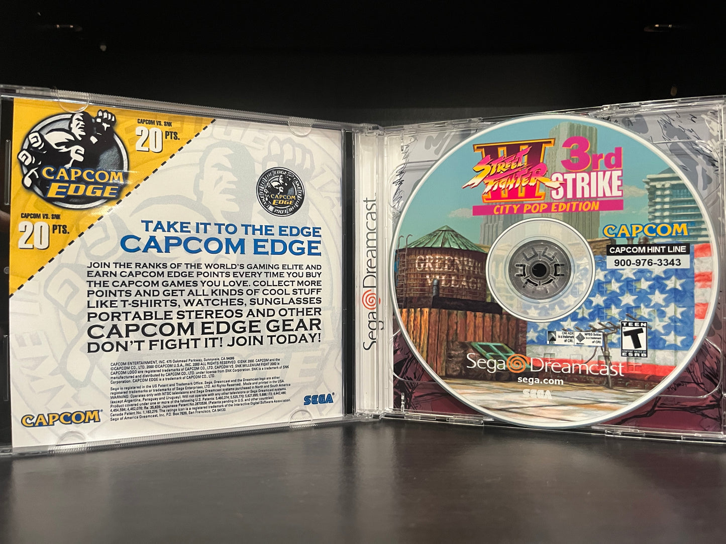 Street Fighter III: Third Strike 'City Pop Edition' [Sega Dreamcast] Reproduction