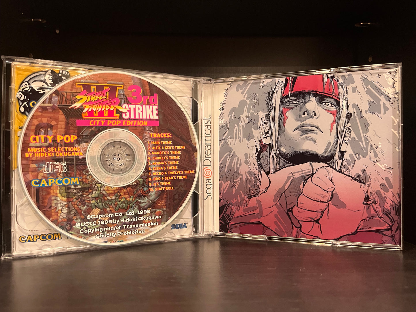 Street Fighter III: Third Strike 'City Pop Edition' [Sega Dreamcast] Reproduction