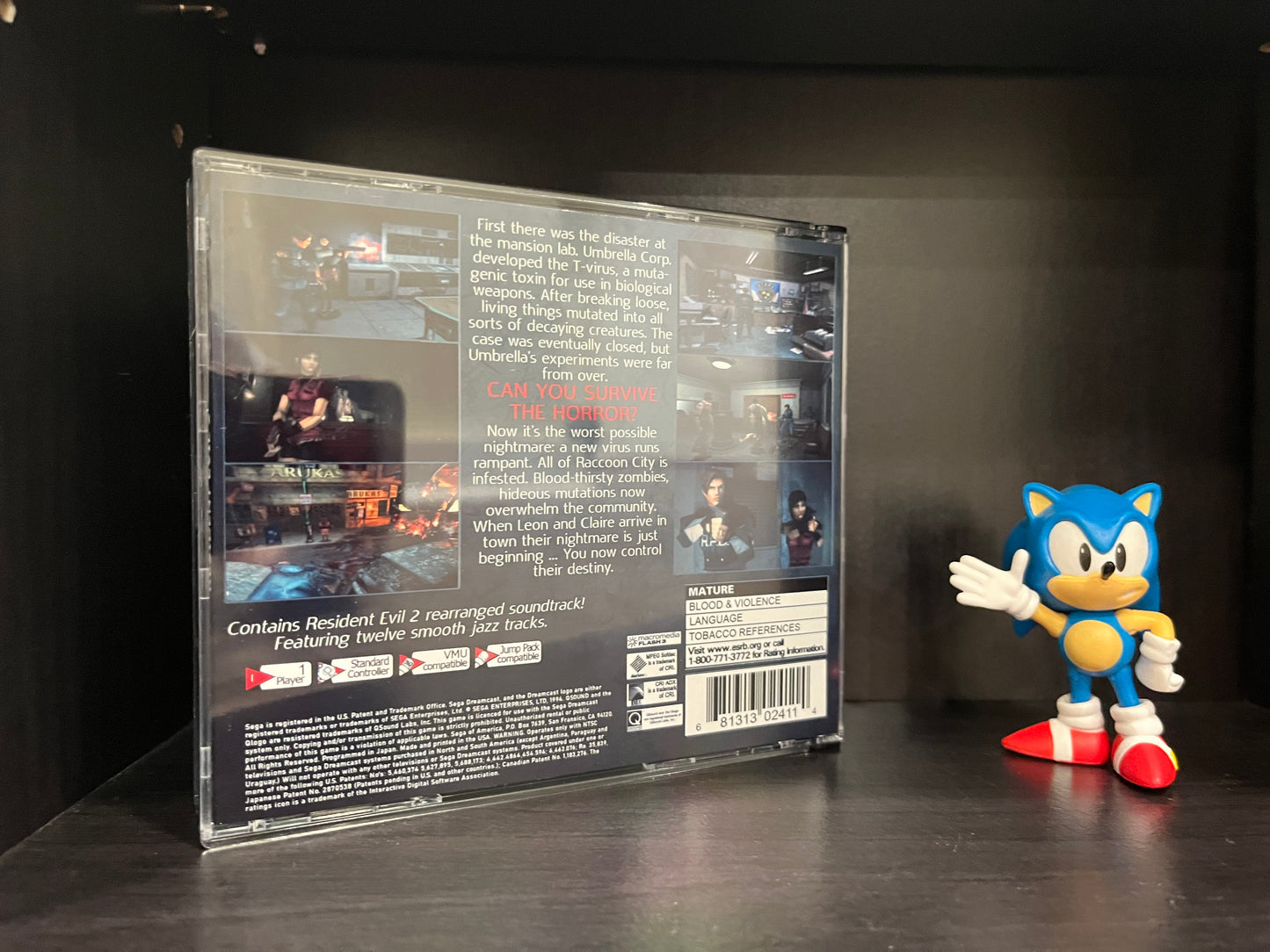 Resident Evil 2: Soundtrack Edition  [Sega Dreamcast] Reproduction