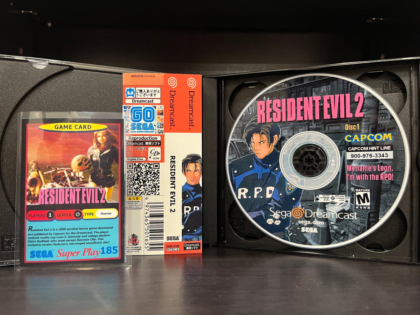 Resident Evil 2: Soundtrack Edition  [Sega Dreamcast] Reproduction