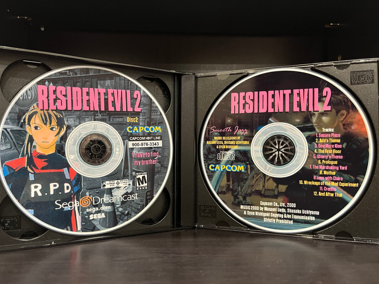 Resident Evil 2: Soundtrack Edition  [Sega Dreamcast] Reproduction