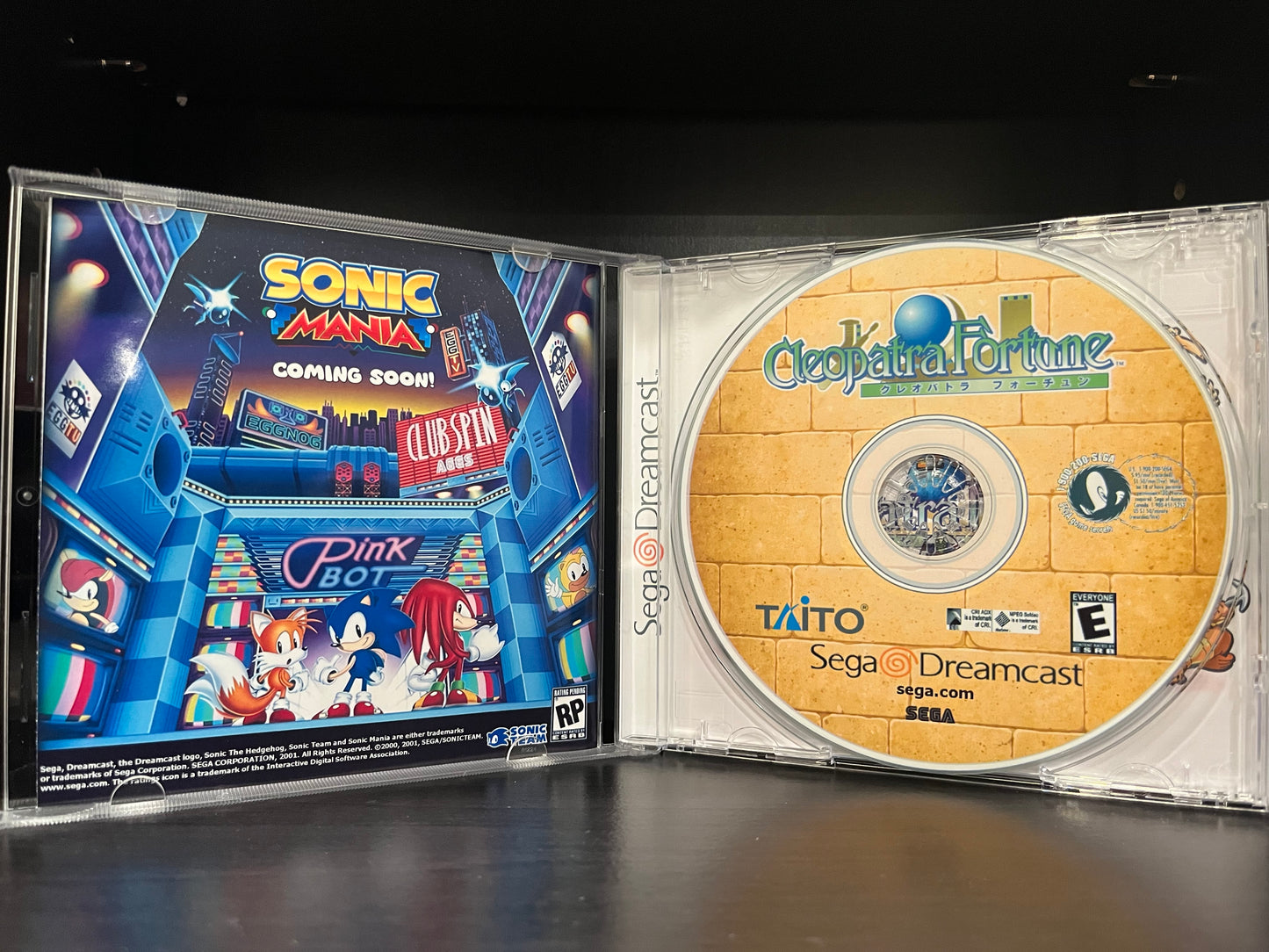 Cleopatra's Fortune [Sega Dreamcast] Reproduction