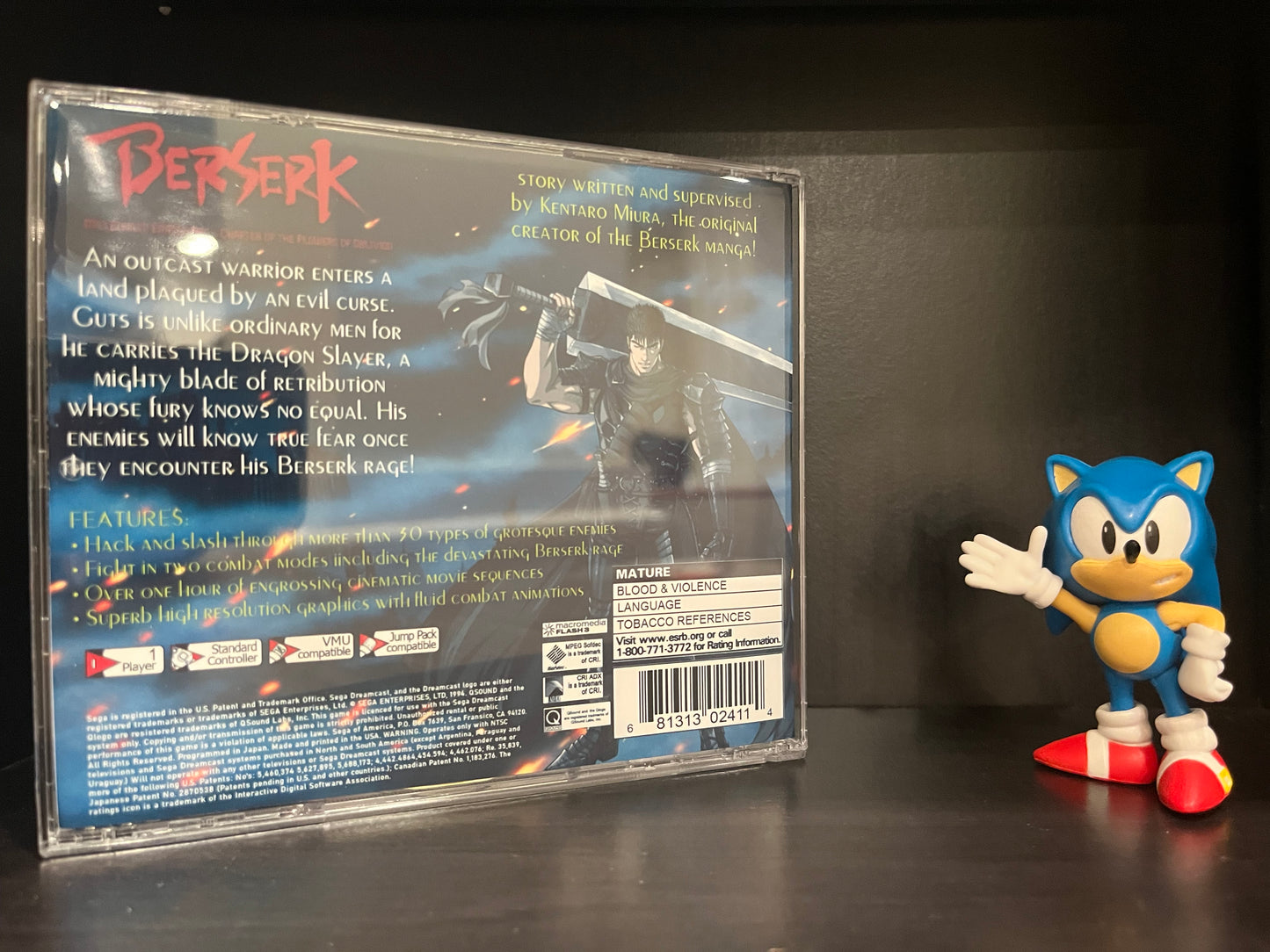 Sword of the Berserk: Guts’ Rage [Sega Dreamcast] Reproduction