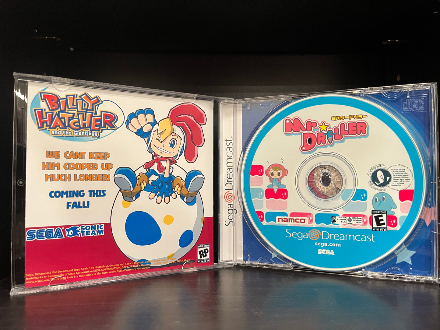 Mr. Driller [Sega Dreamcast] Reproduction
