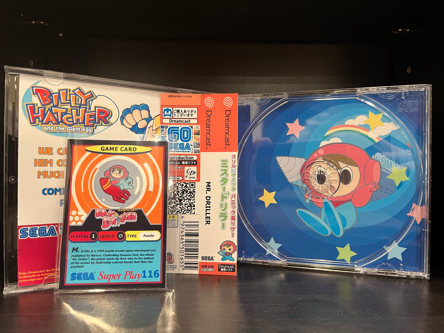 Mr. Driller [Sega Dreamcast] Reproduction