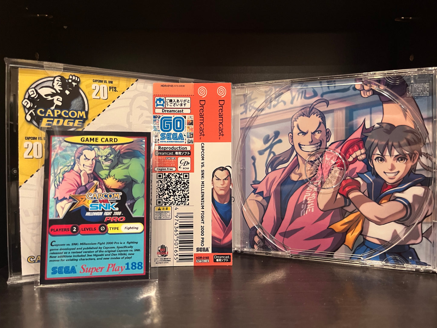 Capcom vs. SNK: Millennium Fight 2000 Pro [Sega Dreamcast] Reproduction