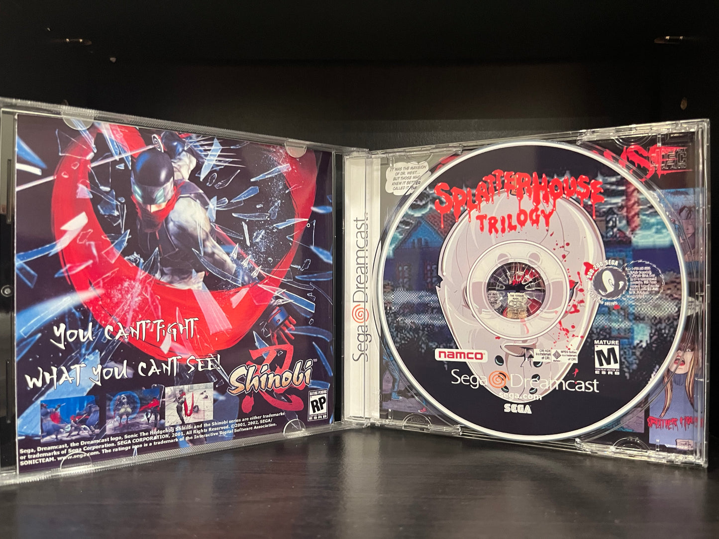 Splatterhouse Trilogy [Sega Dreamcast] Reproduction