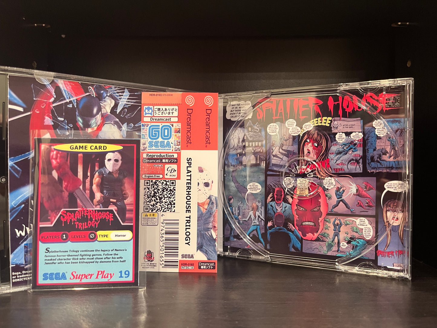 Splatterhouse Trilogy [Sega Dreamcast] Reproduction