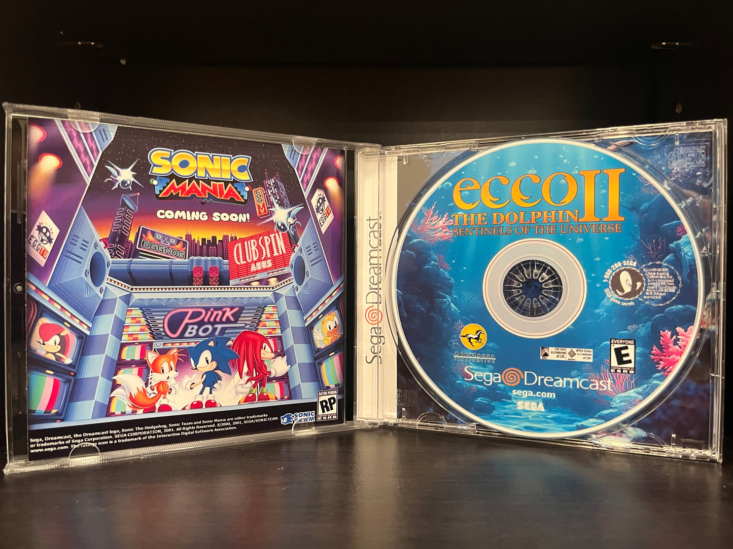 Ecco the Dolphin: Sentinels of the Universe (Beta Version) [Sega Dreamcast] Reproduction