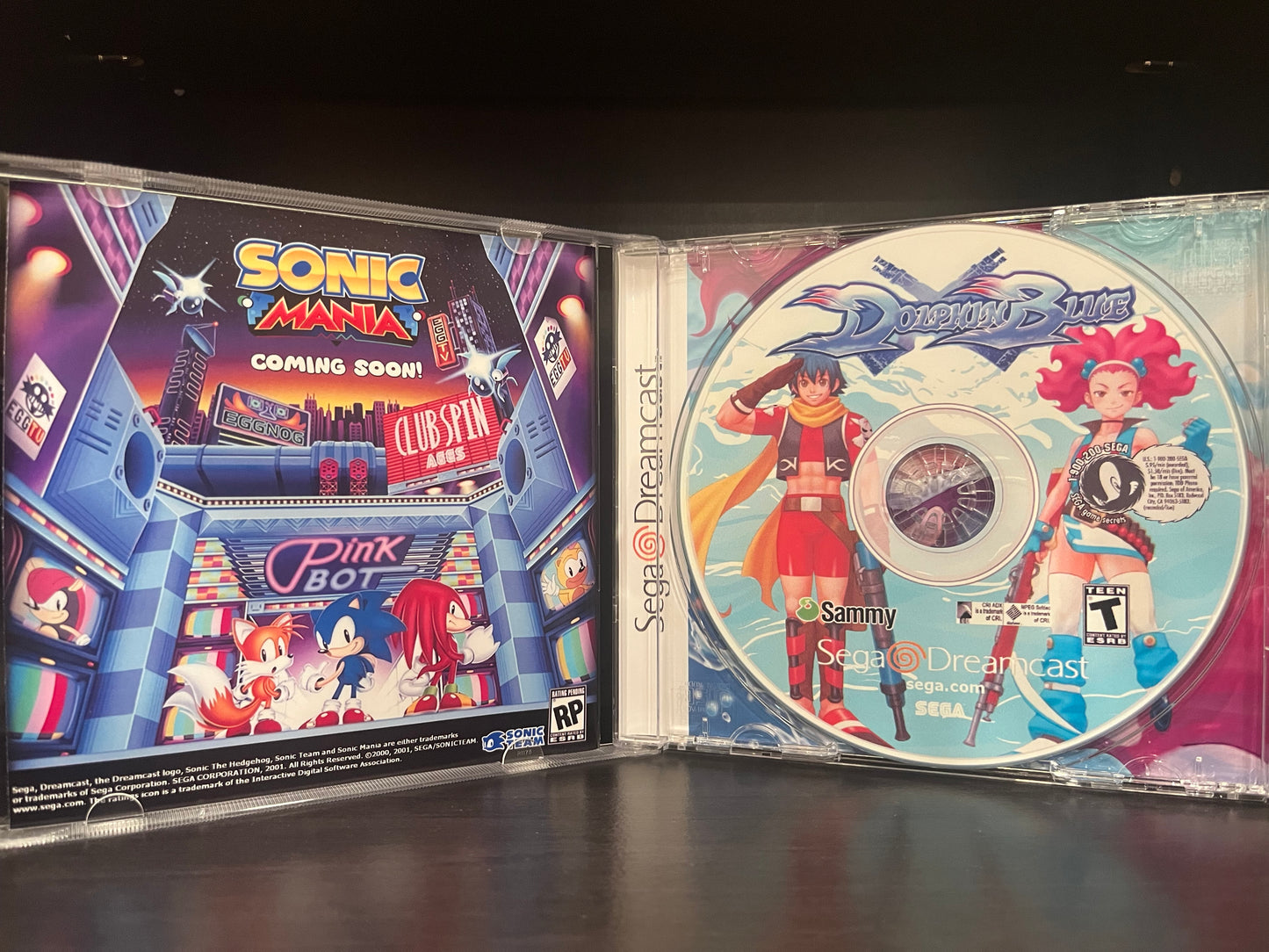 Dolphin Blue [Sega Dreamcast] Reproduction
