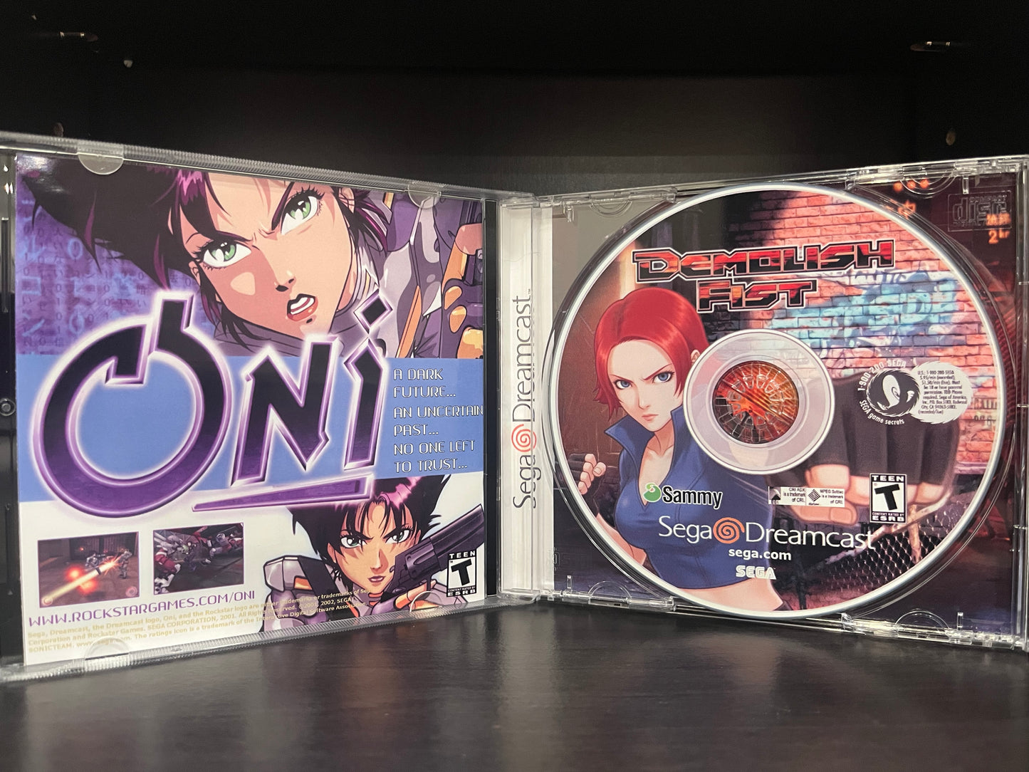 Demolish Fist [Sega Dreamcast] Reproduction