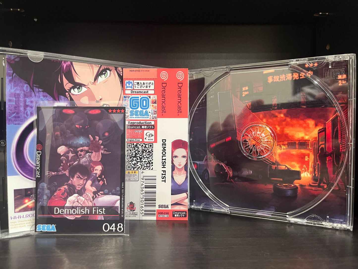 Demolish Fist [Sega Dreamcast] Reproduction