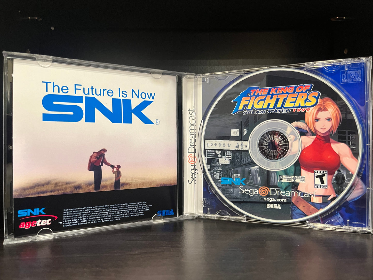 The King of Fighters Dream Match 1999 (VGA Edition) [Sega Dreamcast] Reproduction