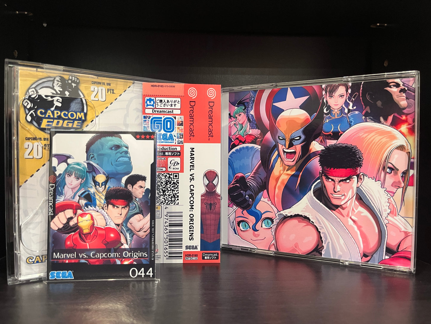 Marvel vs Capcom: Origins (Marvel vs Capcom 1 & 2) [Sega Dreamcast] Reproduction