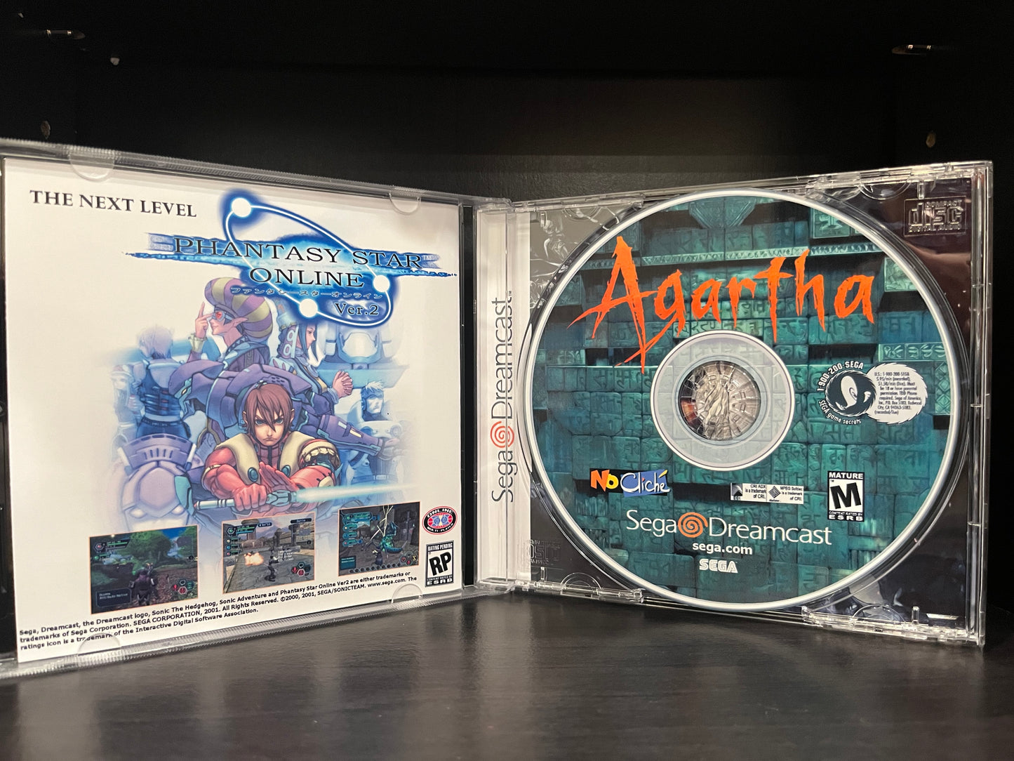 Agartha [Sega Dreamcast] Reproduction