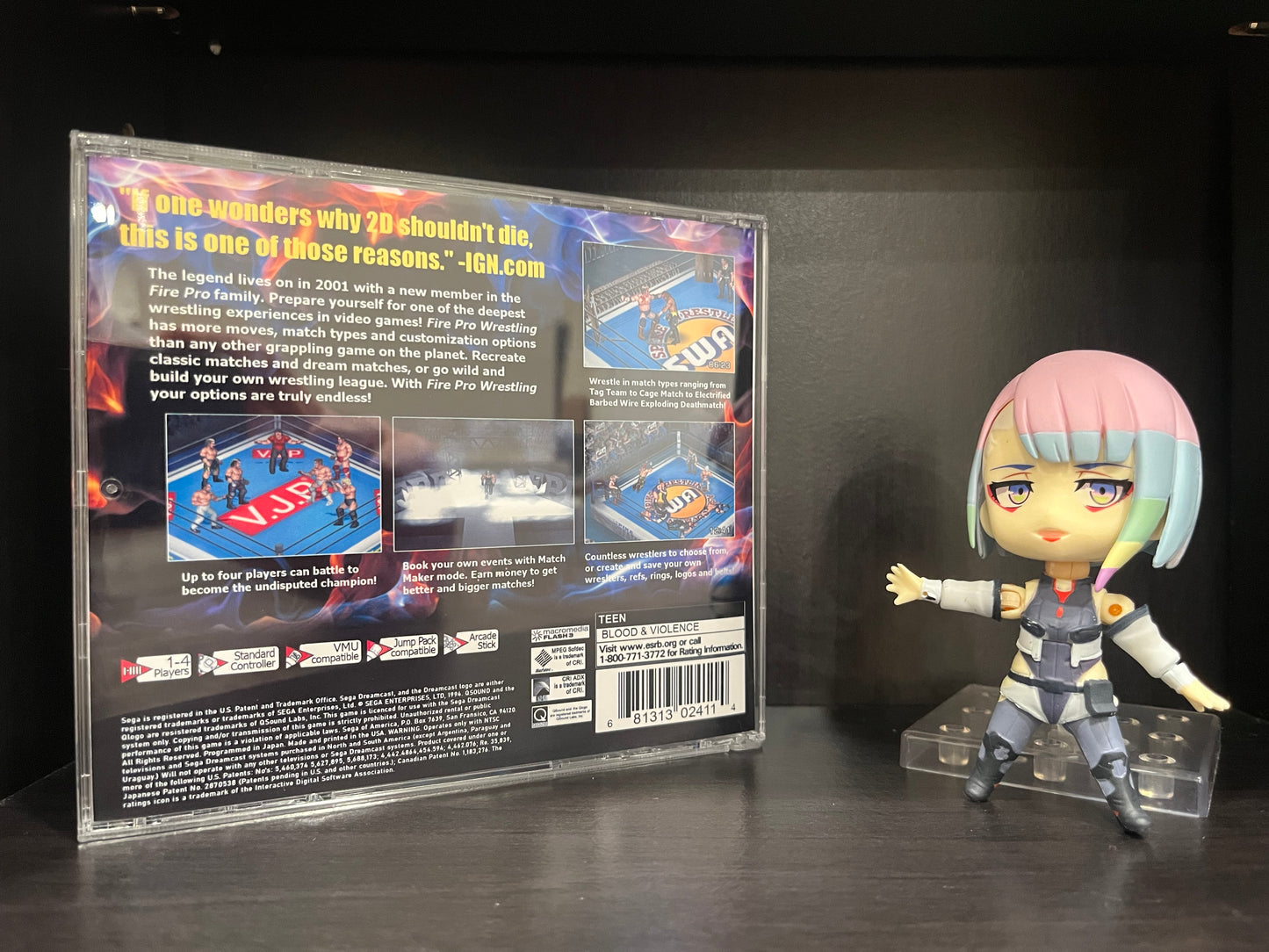 Fire Pro Wrestling D (English Translation) [Sega Dreamcast] Reproduction