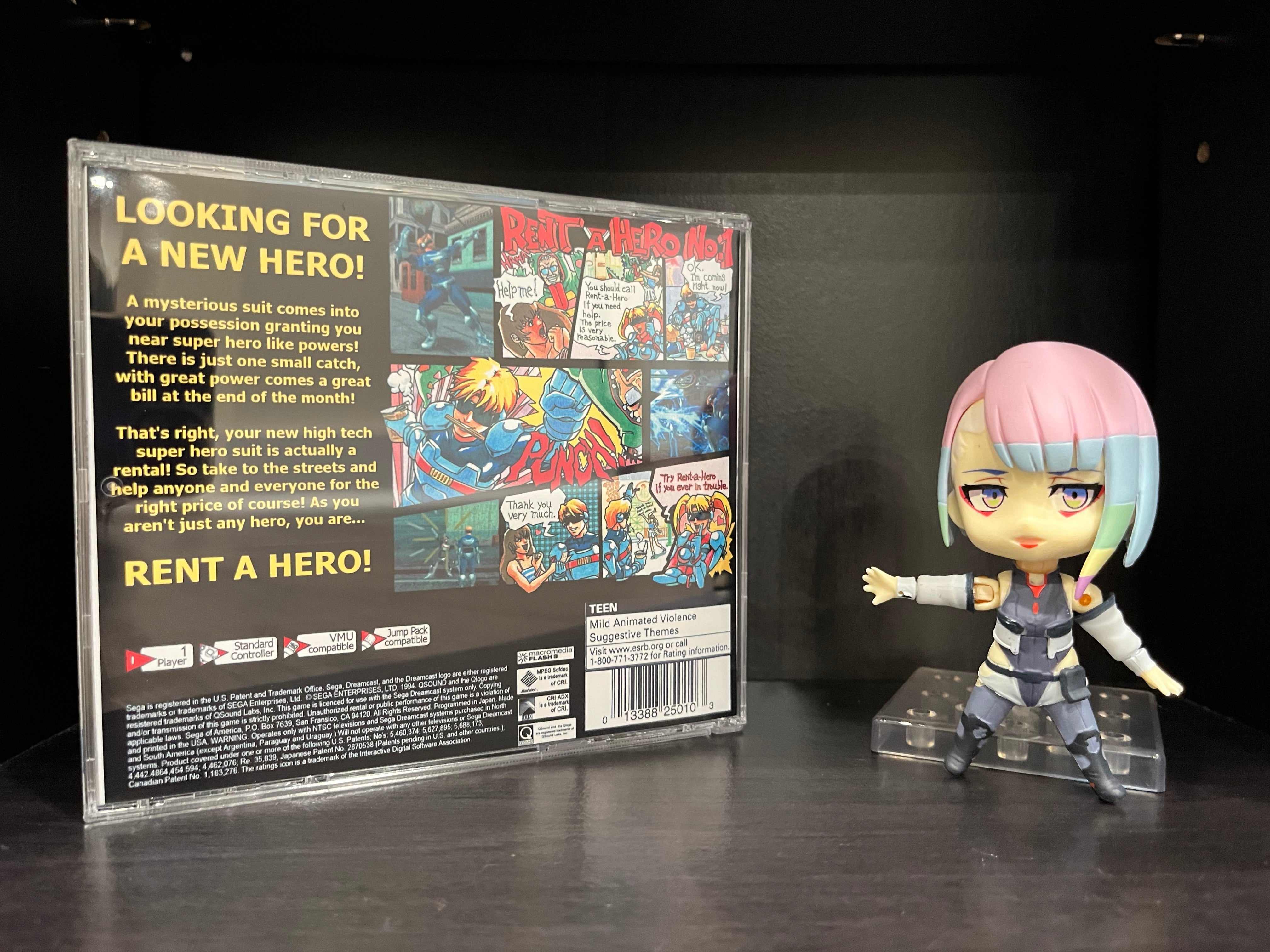 Rent A Hero (English Translation) [Sega Dreamcast] Reproduction