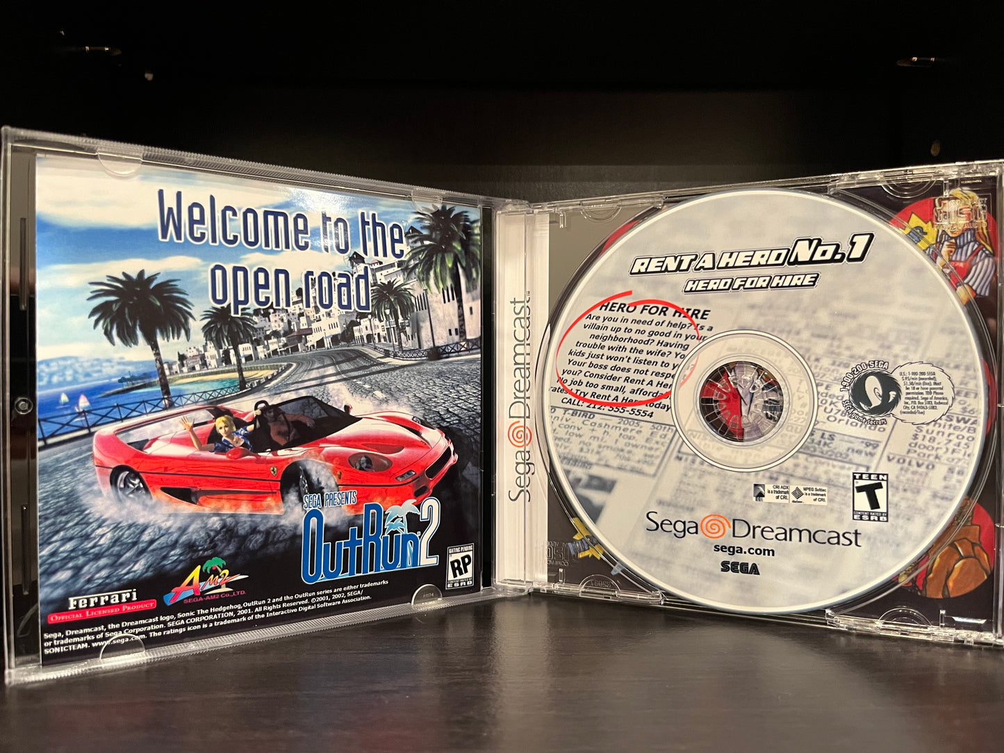 Rent A Hero (English Translation) [Sega Dreamcast] Reproduction